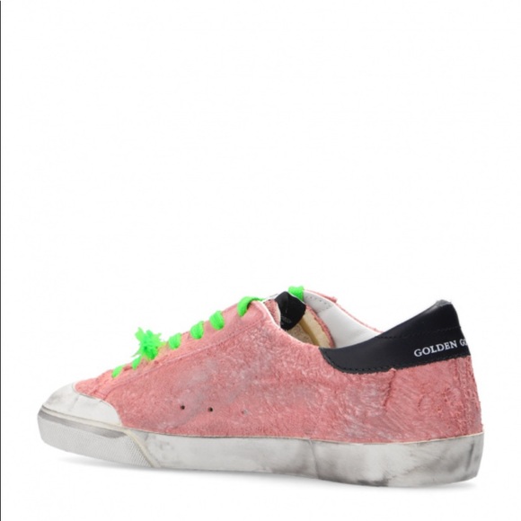 Golden Goose Super Star Penstar Pink Sneakers Size 40 - Picture 8 of 17